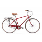 Mestský bicykel ROMET VINTAGE CLASSIC M - červená